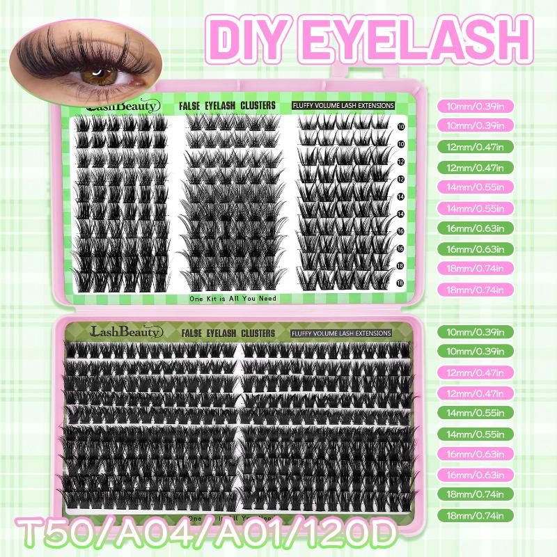 Eyelash Extension Look - Natural Look False Eyelashes Wispy Style