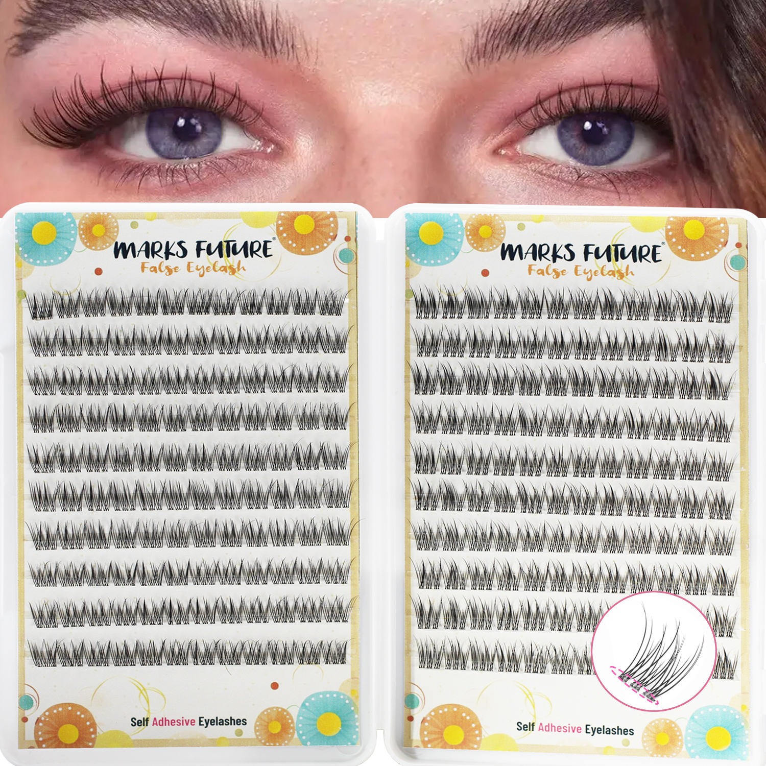 Self-Adhesive Mermaid False Ey - Eyelash Extension Japanese Style 리뷰 및 가격