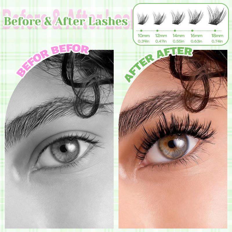 Natural Look False Eyelashes W - Eyelash Extension Look 리뷰 및 가격