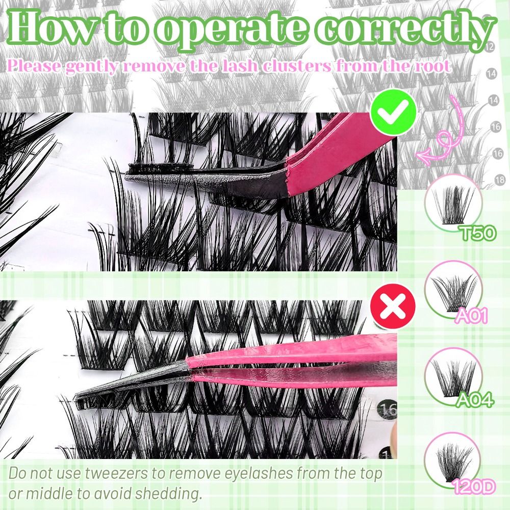 Natural Look False Eyelashes W - Eyelash Extension Look 리뷰 및 가격
