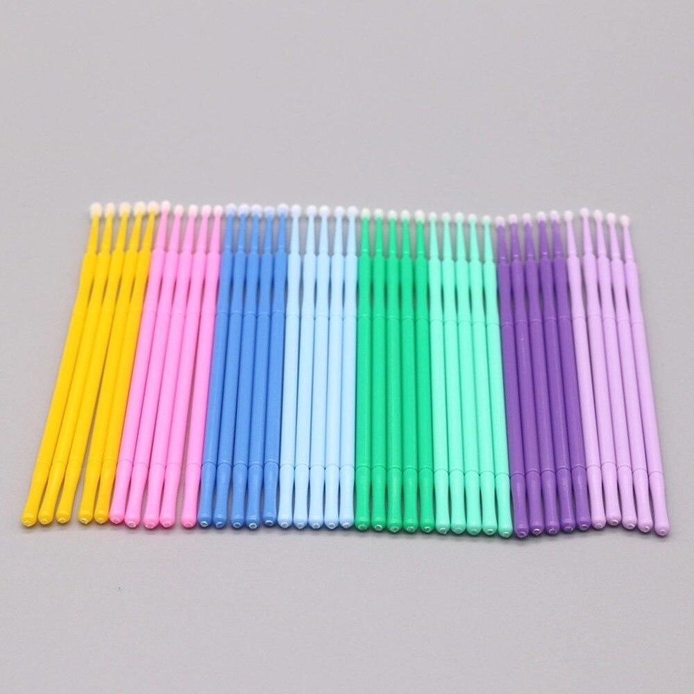 100pcs/lot Micro Brushes Make  - Eyelash Extension Cleaning 리뷰 및 가격