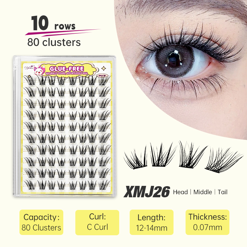 Yelix Fox-style Side Flying Ey - Eyelash Extension Look 리뷰 및 가격
