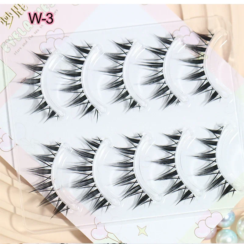 5-pair Manga Eye A Shaped Fals - Eyelash Extension Douyin 리뷰 및 가격