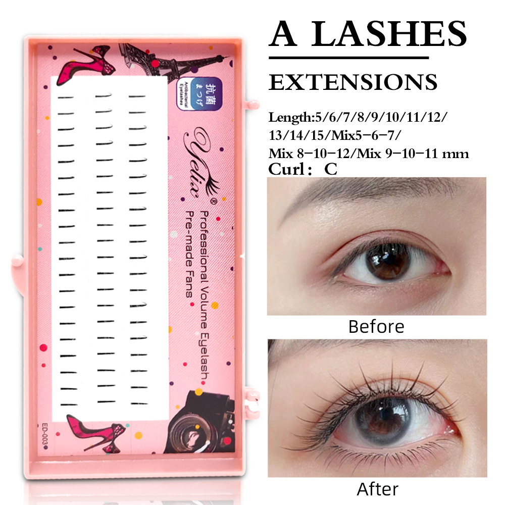 Yelix Natural Soft Individual  - Eyelash Extension Look 리뷰 및 가격