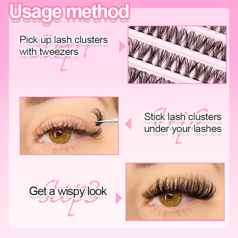 Individual Lashes Eyelash tuft - Eyelash Extension Look 리뷰 및 가격