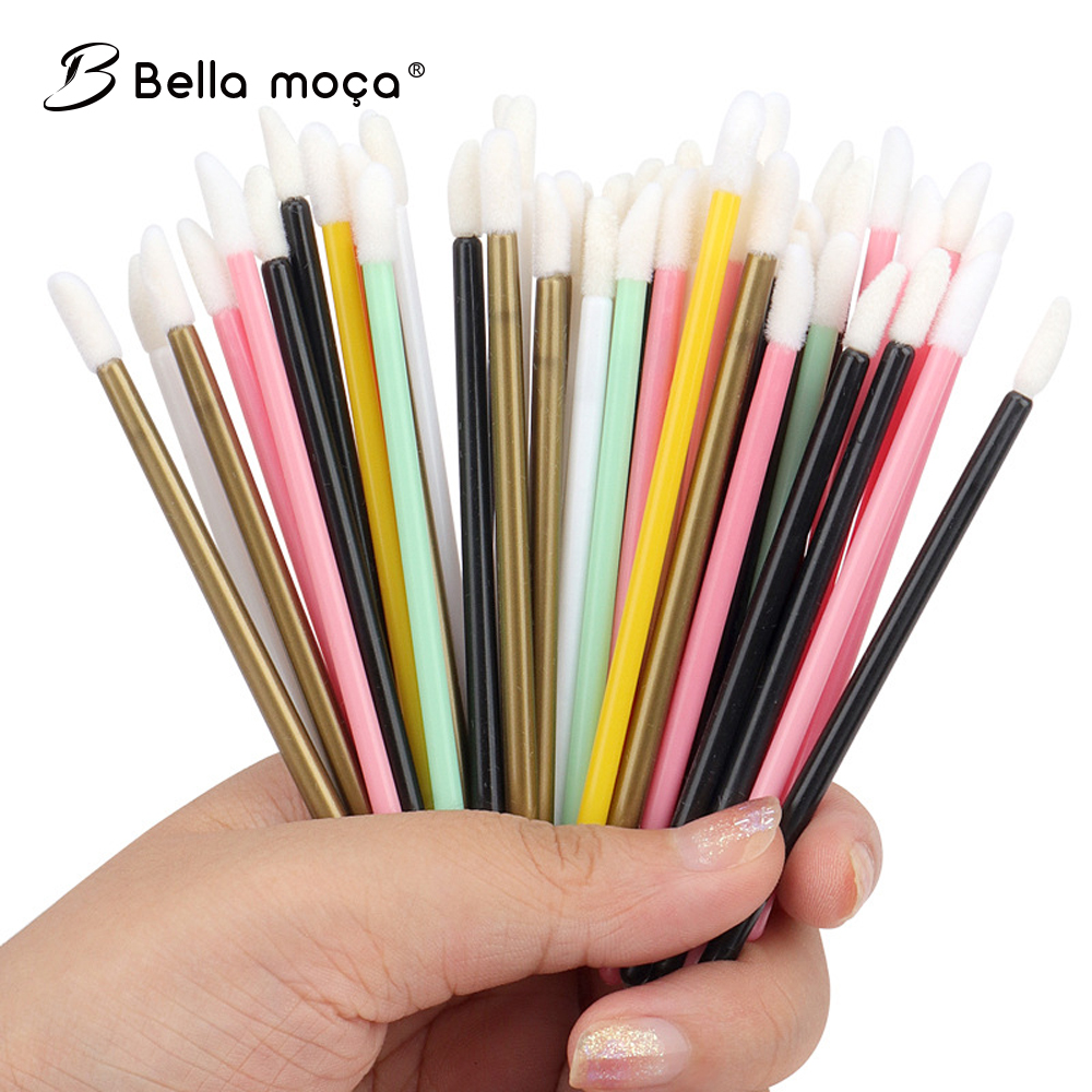 50 Pcs Lip Brush Hollow Dispos - Eyelash Extension Cleaning 리뷰 및 가격