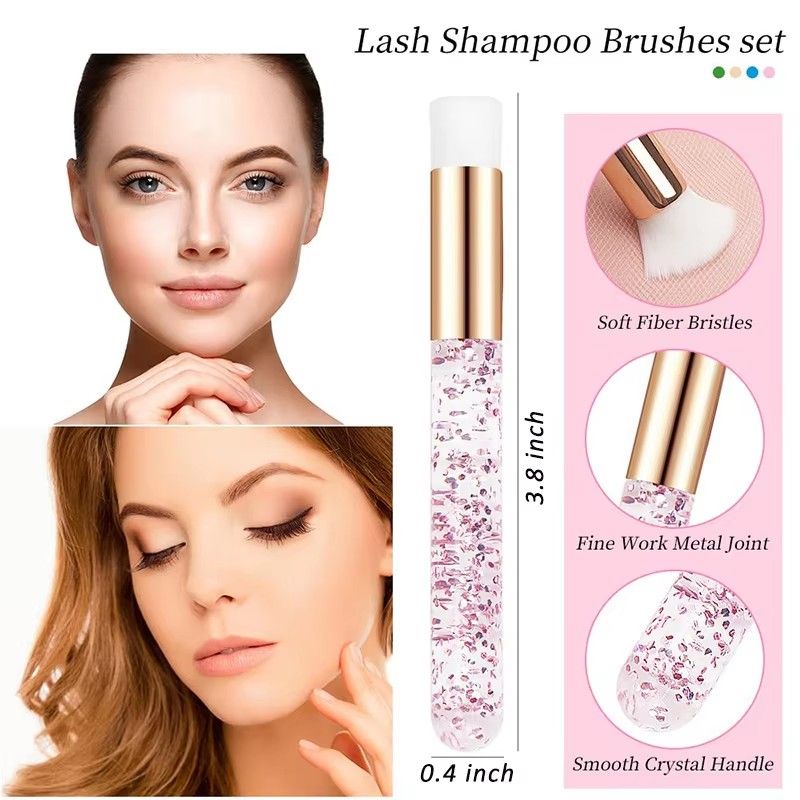 10pcs Crystal Eyelash Extensio - Eyelash Extension Cleaning 리뷰 및 가격