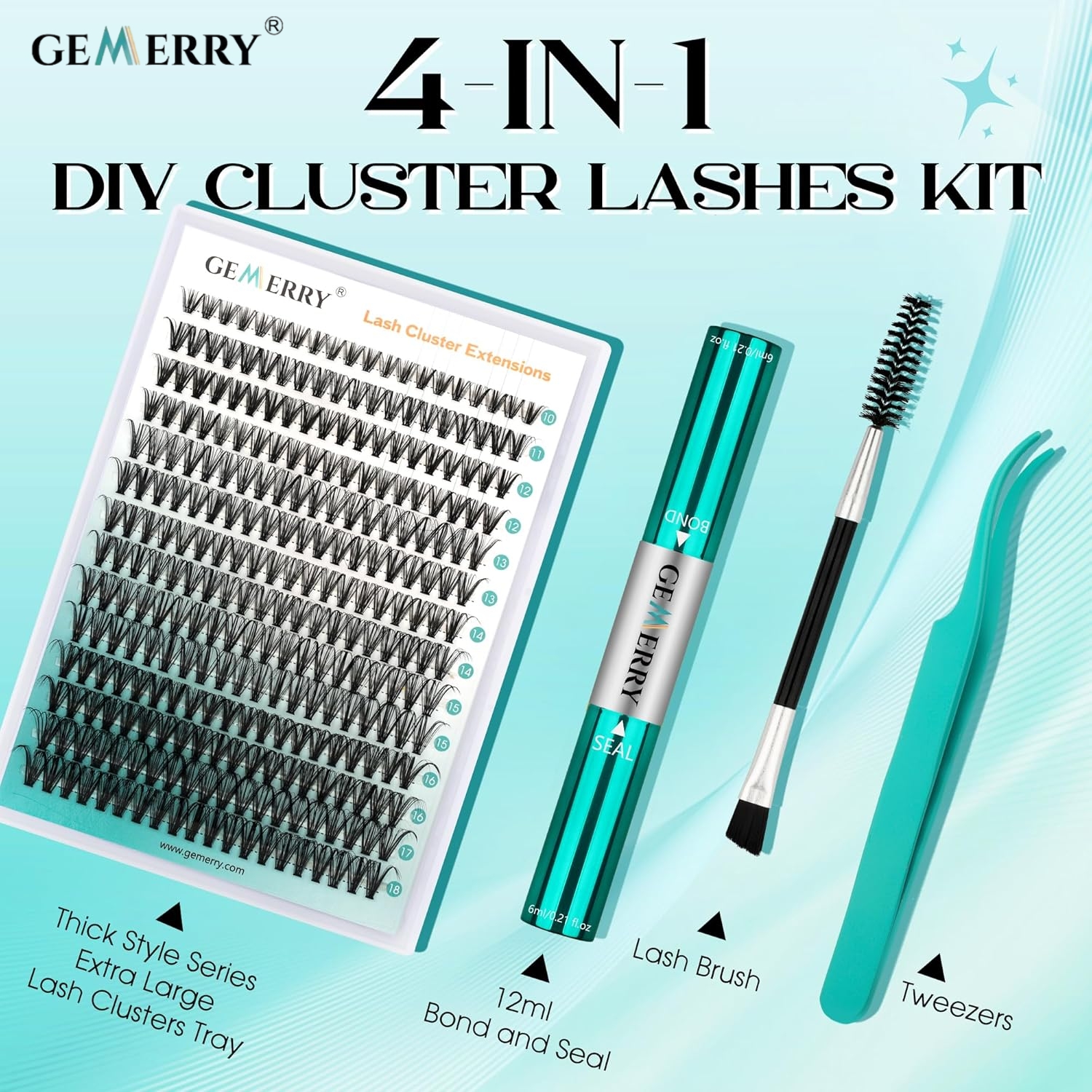 GEMERRY Heat Cluster Individua - Eyelash Extension Volume 리뷰 및 가격