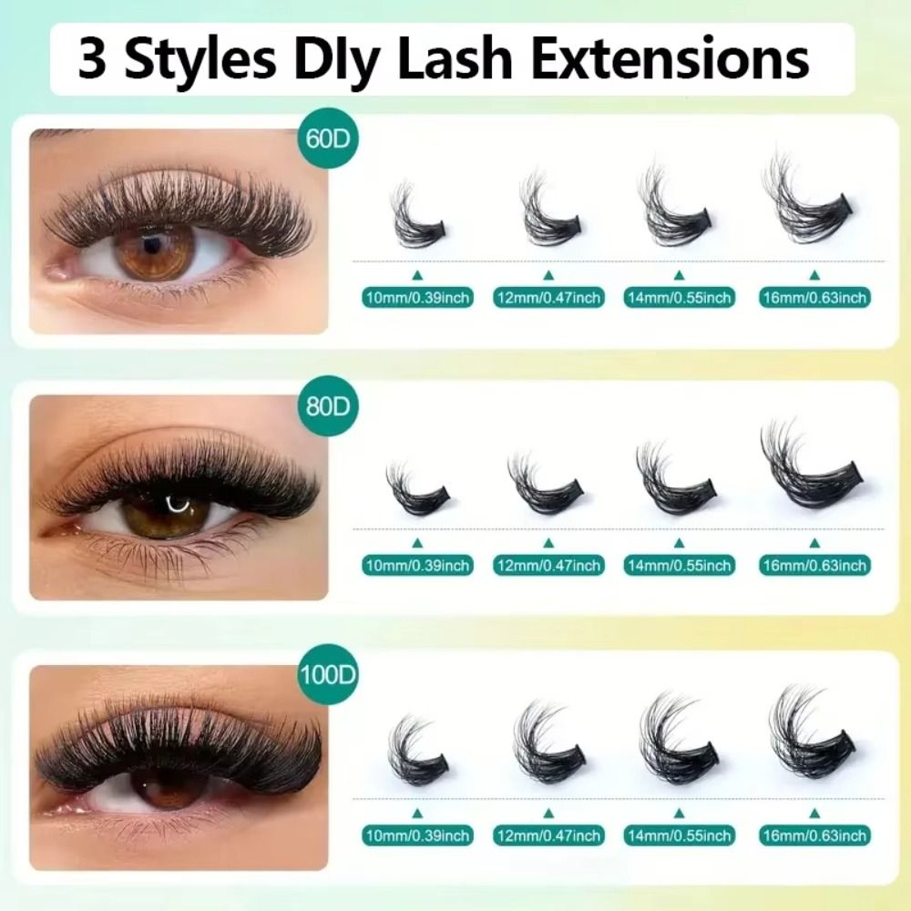 Natural Look False Eyelashes B - Eyelash Extension Look 리뷰 및 가격