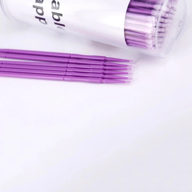100Pcs/bottle MicroBrush For E - Eyelash Extension Cleaning 리뷰 및 가격