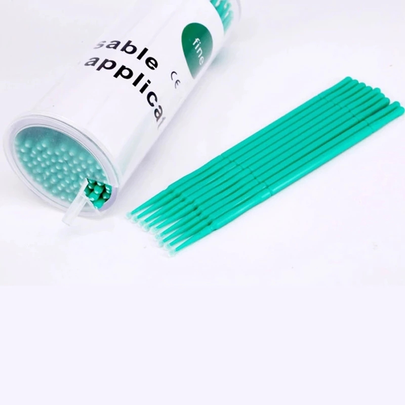 100Pcs/bottle MicroBrush For E - Eyelash Extension Cleaning 리뷰 및 가격