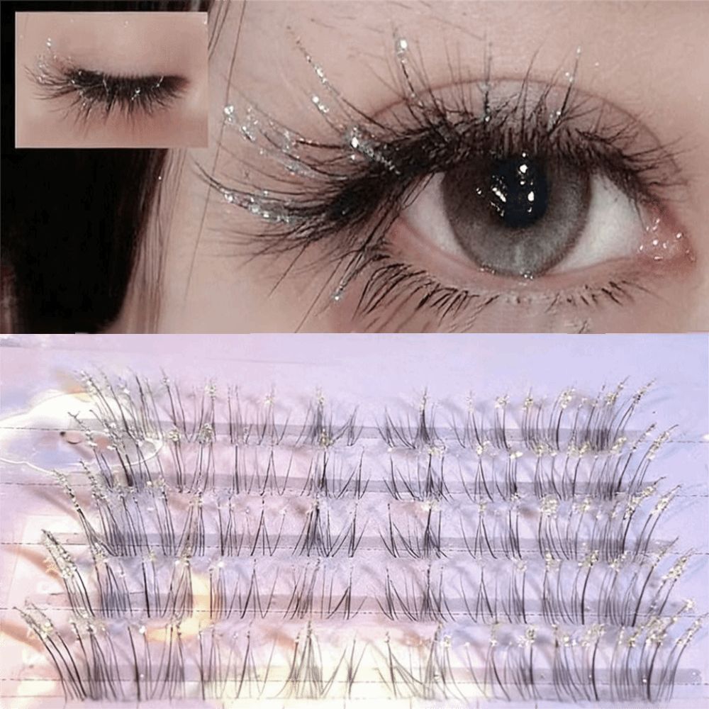 Shining Rhinestone Individual  - Eyelash Extension Look 리뷰 및 가격
