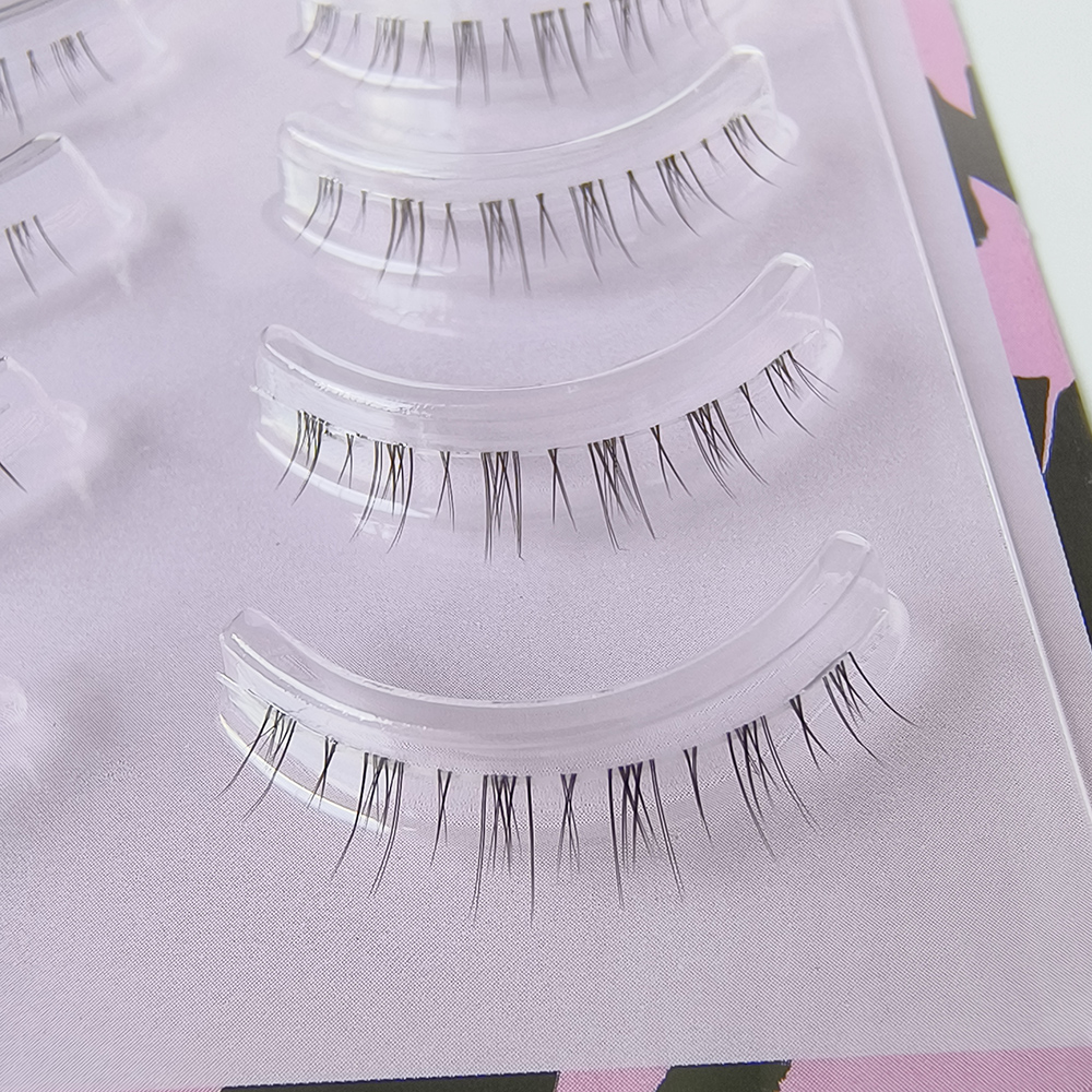 5 Pair Clear Band Lower Eyelas - Eyelash Extension Douyin 리뷰 및 가격