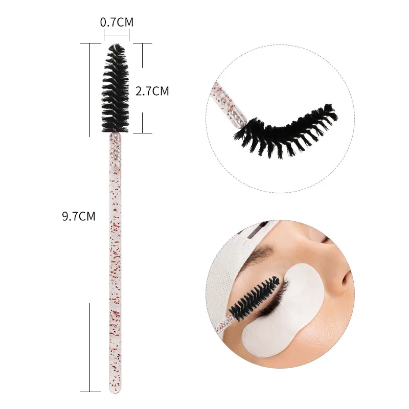 50pcs Eyelash Brushes Mascara  - Eyelash Extension Look 리뷰 및 가격