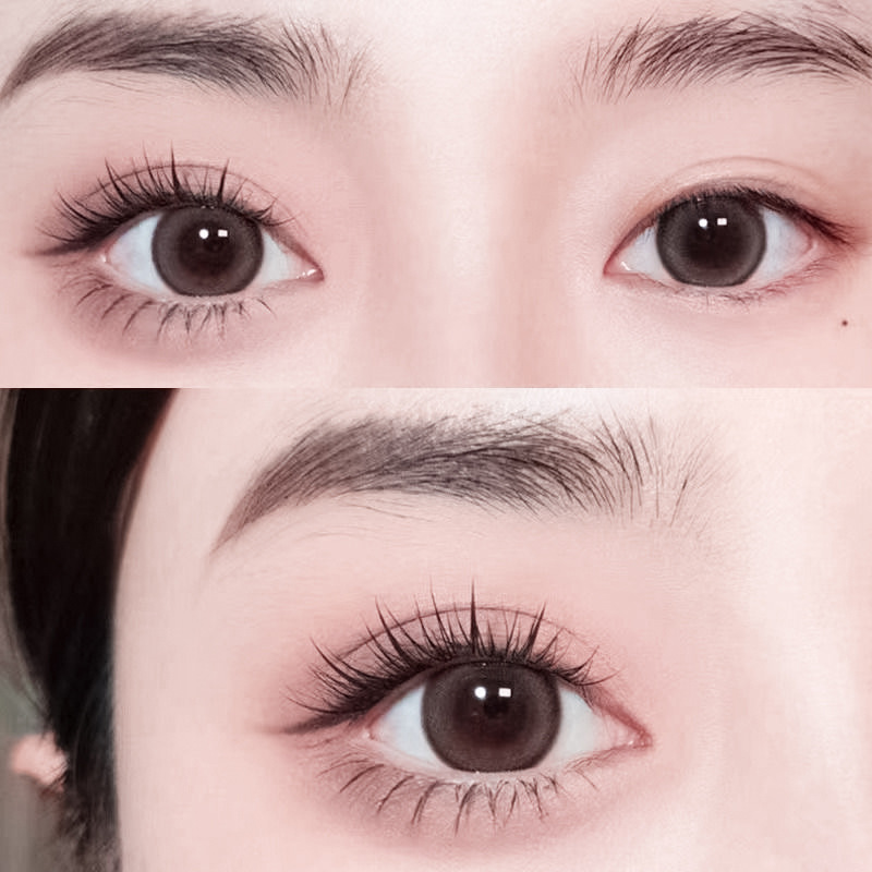 Sunflower Lashes Brown Manga F - Eyelash Extension Douyin 리뷰 및 가격