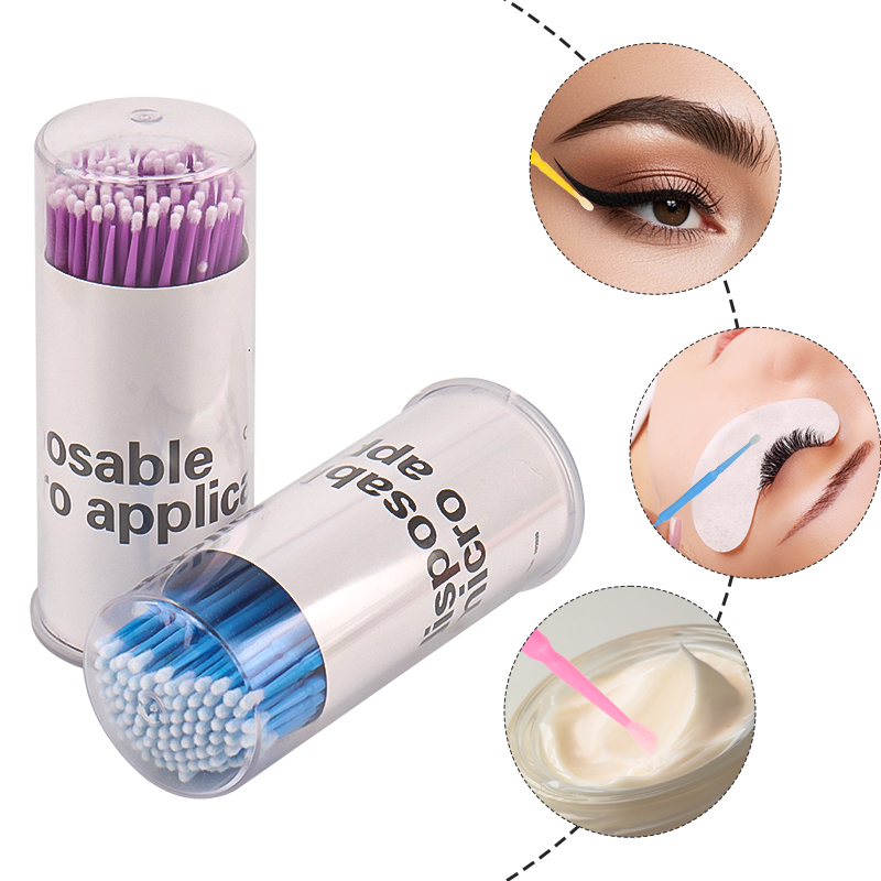 100pcs Disposable Eyelash Brus - Eyelash Extension Cleaning 리뷰 및 가격