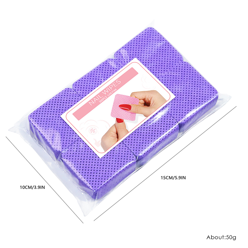 Lint Free Nail Wipes, 300 PCS  - Eyelash Extension Jakarta 리뷰 및 가격
