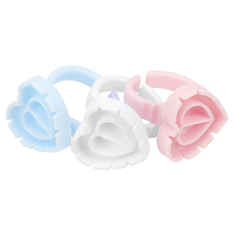 100Pcs Disposable Glue Ring Ho - Eyelash Extension Jakarta 리뷰 및 가격