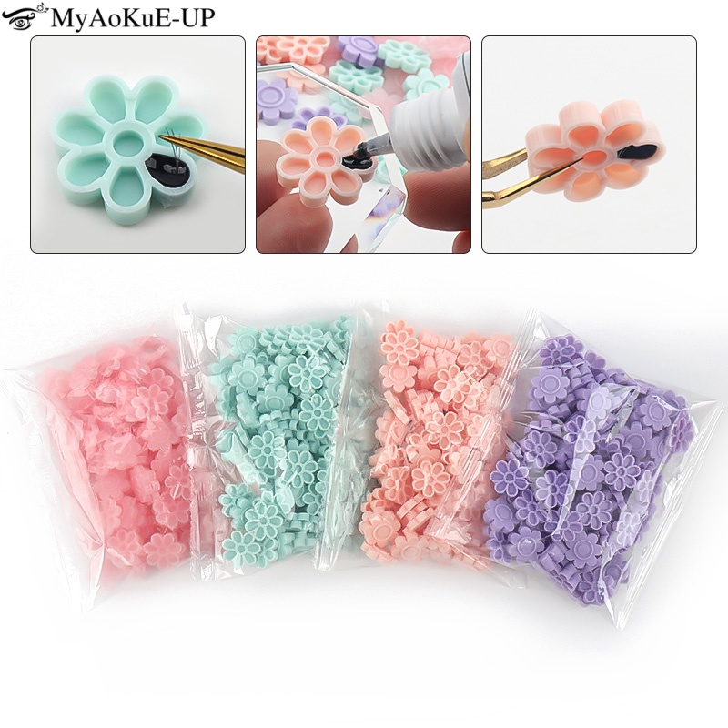 100pcs Eyelash Extension Glue  - Eyelash Extension Jakarta 리뷰 및 가격