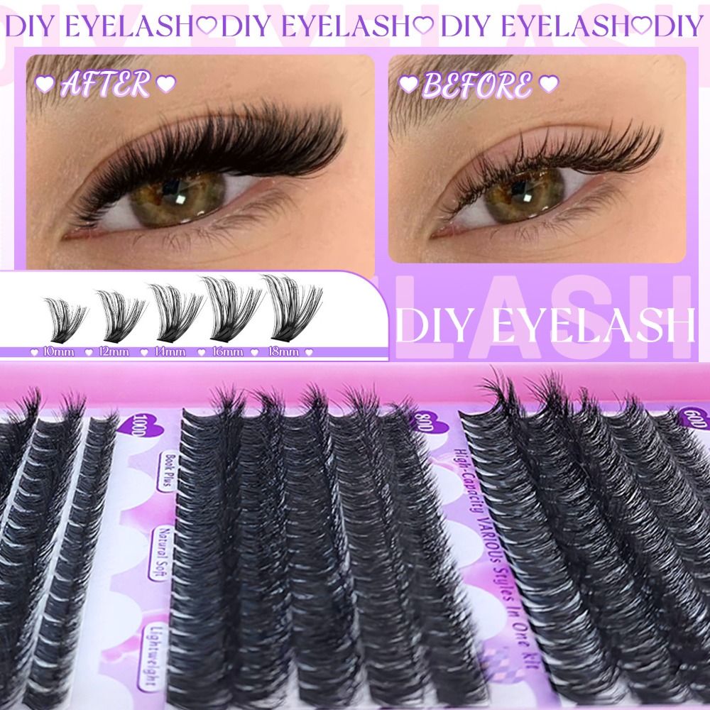 9-18mm Length False Eyelashes  - Eyelash Extension Look 리뷰 및 가격