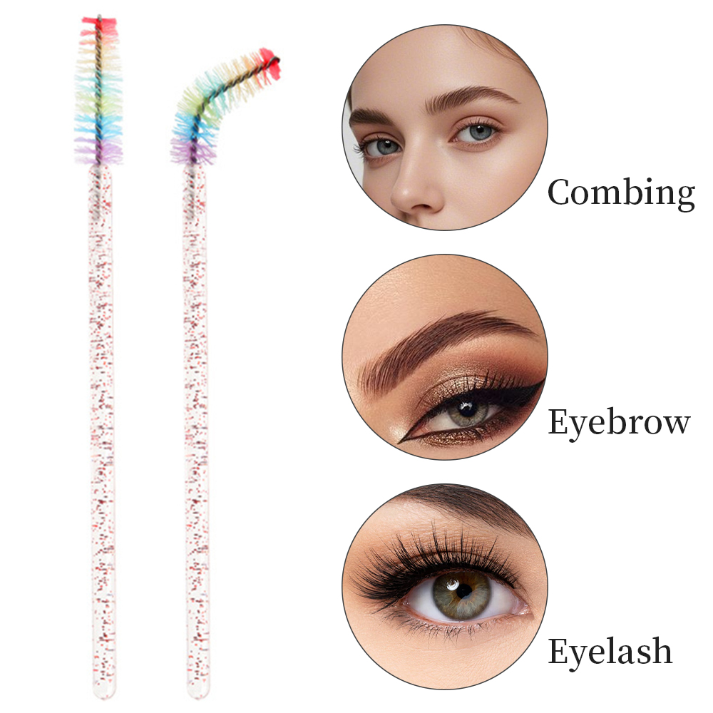 50PCS Rainbow Crystal Eyelash  - Eyelash Extension Jakarta 리뷰 및 가격