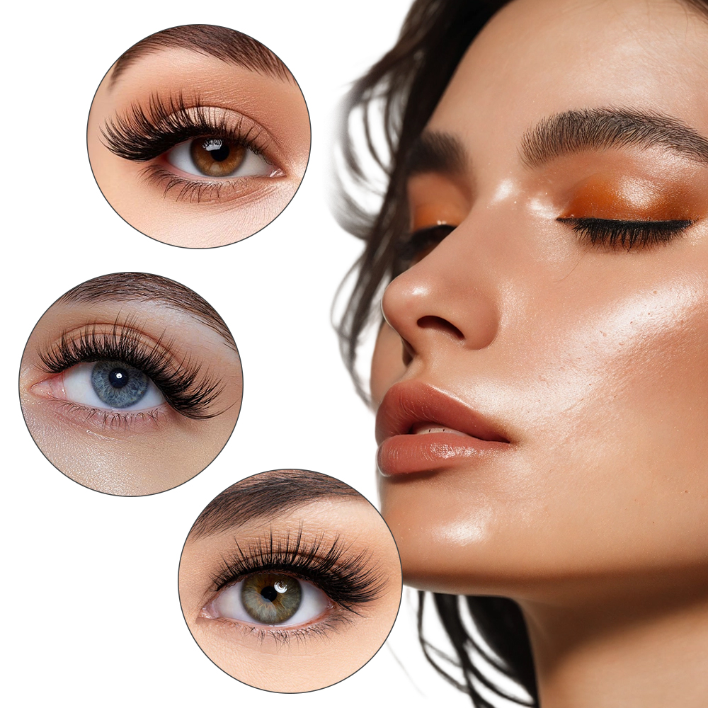 50PCS Rainbow Crystal Eyelash  - Eyelash Extension Jakarta 리뷰 및 가격