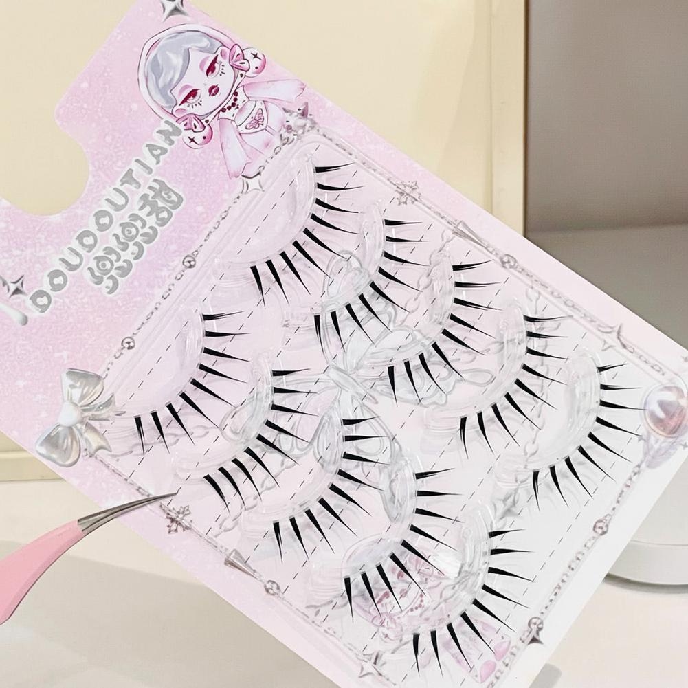 5 Pairs Natural False Eyelashe - Eyelash Extension Japanese Style 리뷰 및 가격
