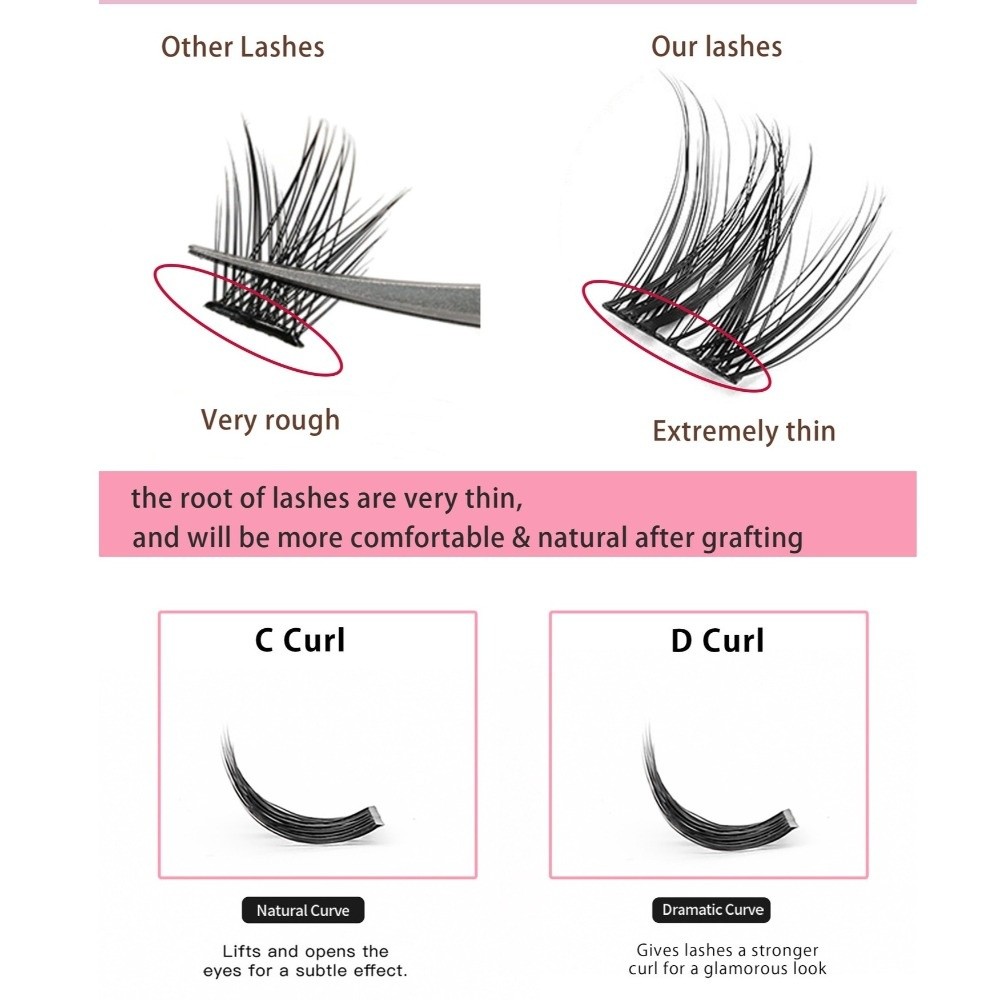 Natural Look DIY Lashes Extens - Eyelash Extension Look 리뷰 및 가격