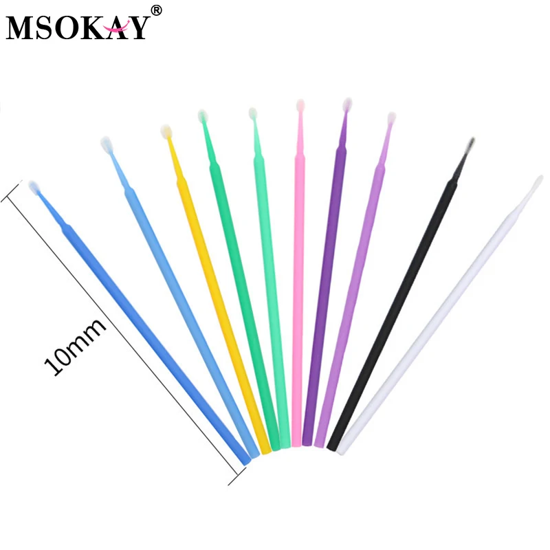 100Pcs Eyelash Cleaning Brush  - Eyelash Extension Cleaning 리뷰 및 가격