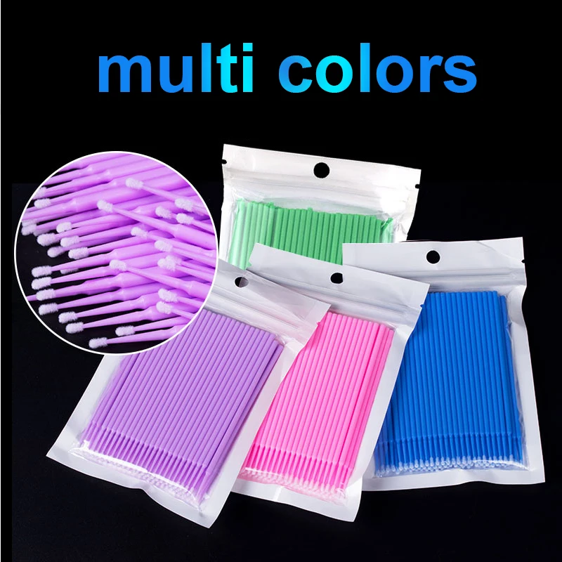 100Pcs Eyelash Cleaning Brush  - Eyelash Extension Cleaning 리뷰 및 가격