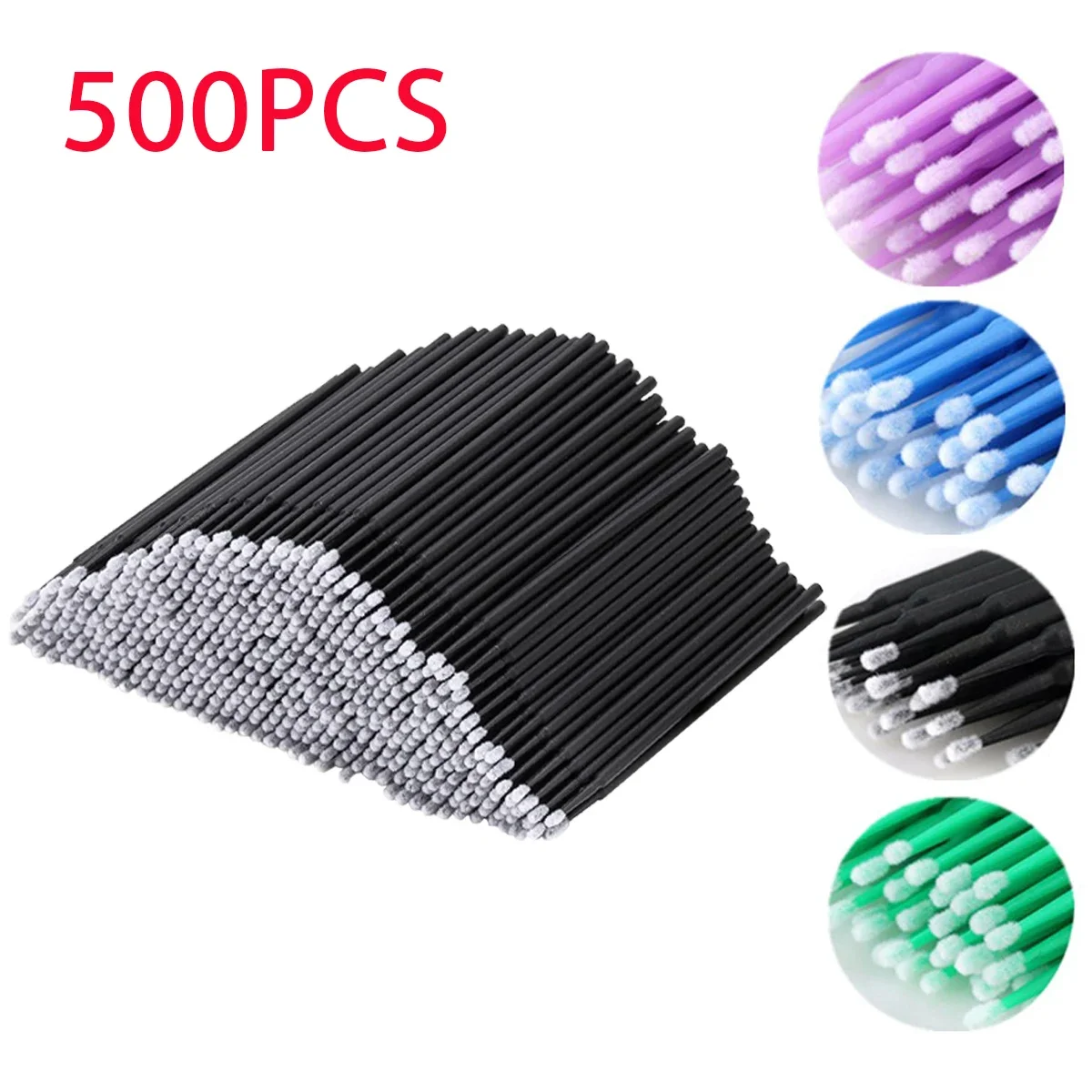 500/1000PCS Eyelashes Microbru - Eyelash Extension Cleaning 리뷰 및 가격