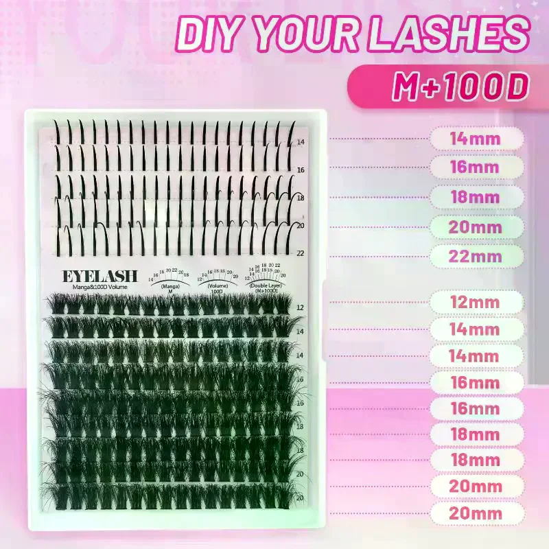 Lash Clusters Kit Lash Spikes  - Eyelash Extension Volume 리뷰 및 가격