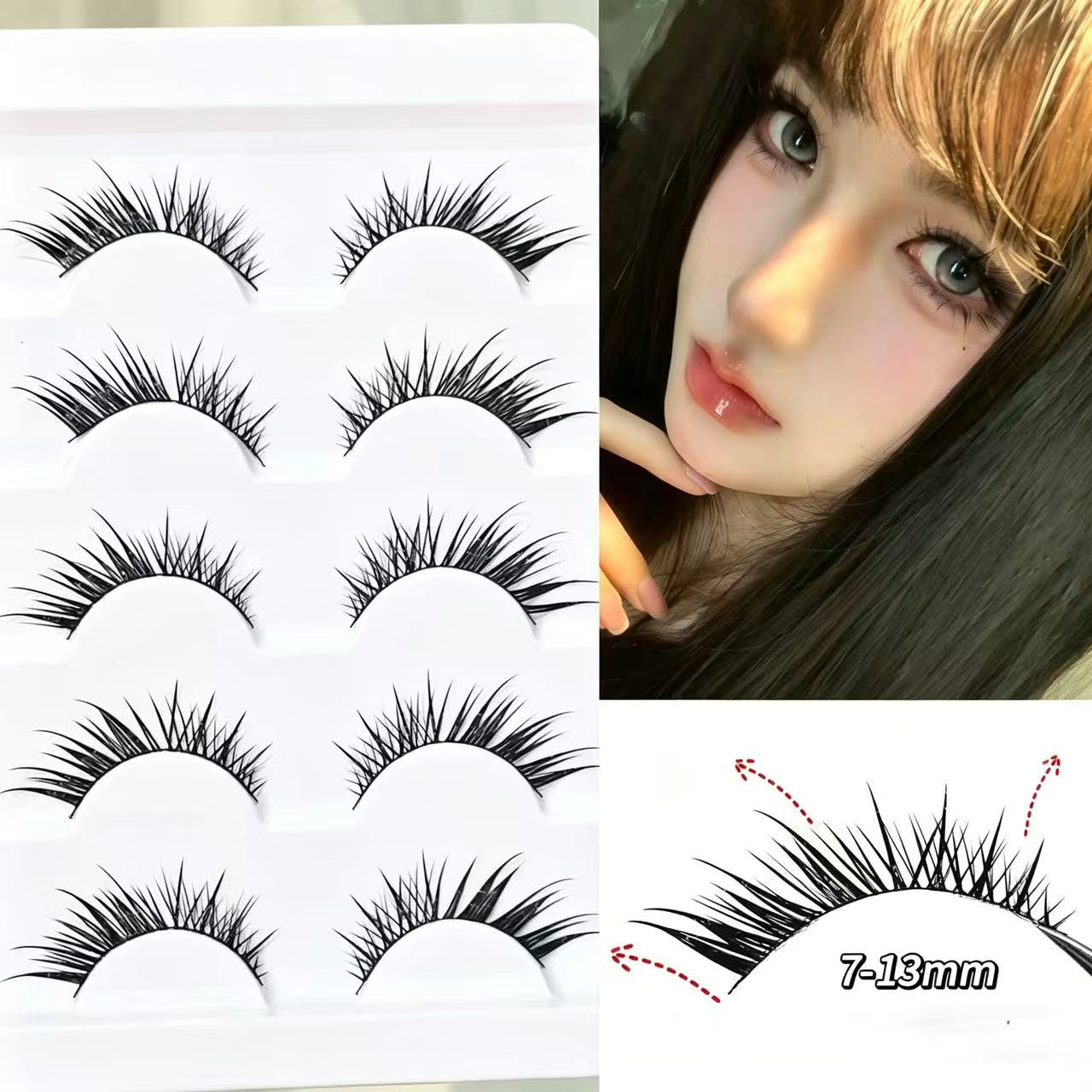 Doudoutian Cute Fox Style Wing - Eyelash Extension Douyin 리뷰 및 가격