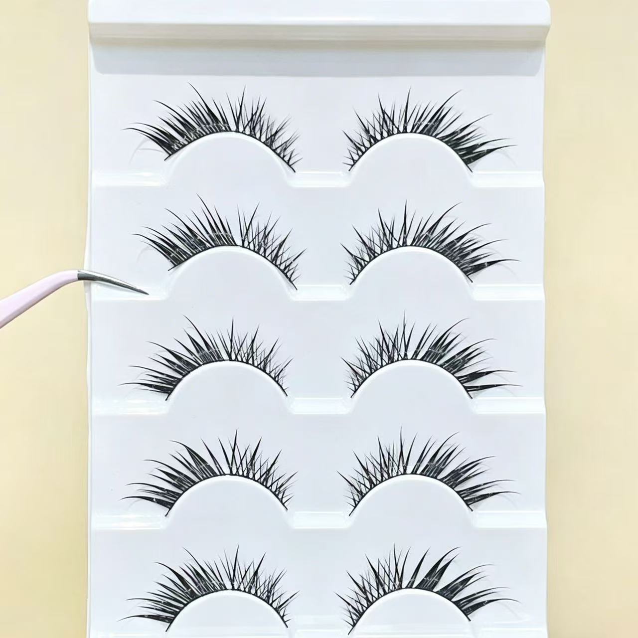 Doudoutian Cute Fox Style Wing - Eyelash Extension Douyin 리뷰 및 가격