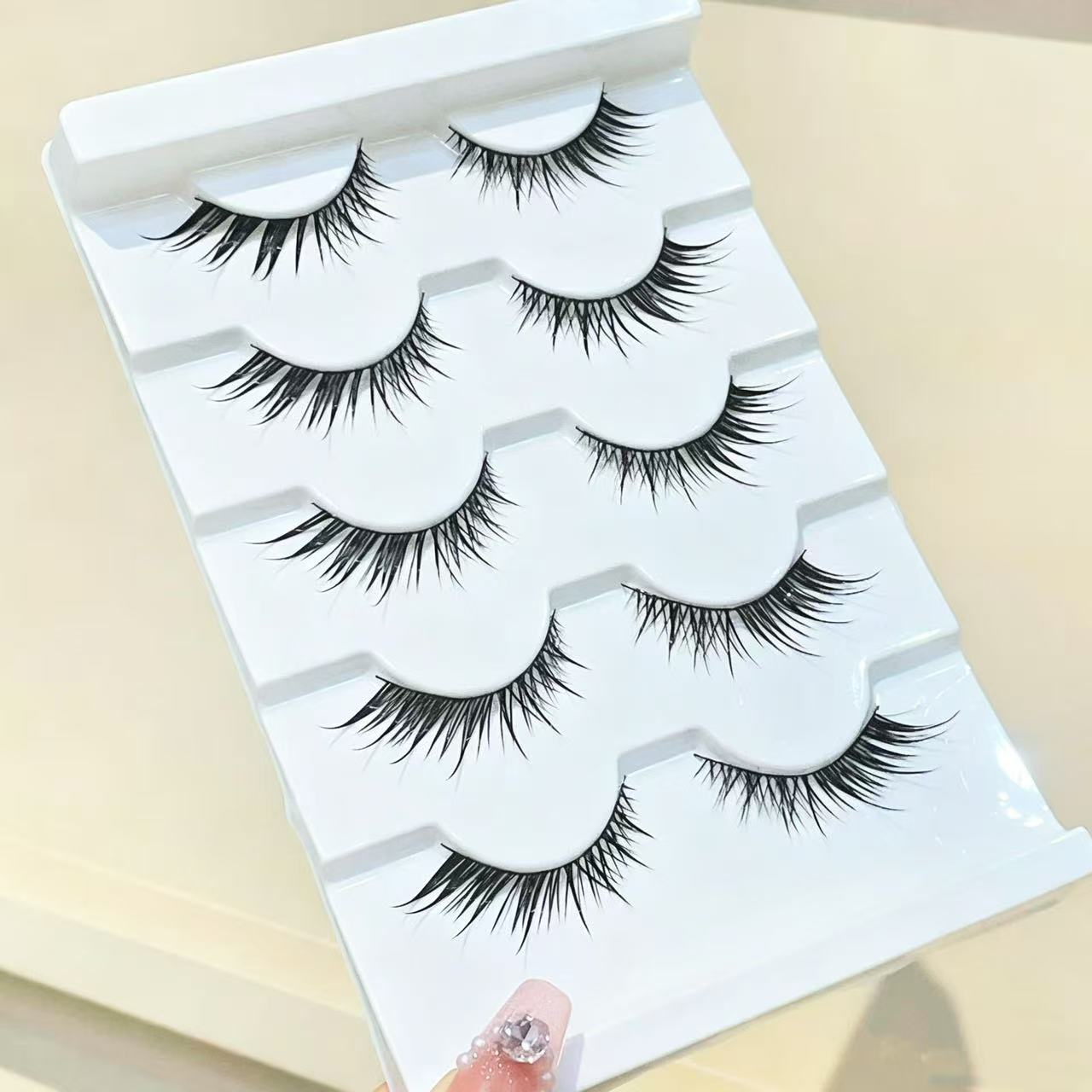 Doudoutian Cute Fox Style Wing - Eyelash Extension Douyin 리뷰 및 가격