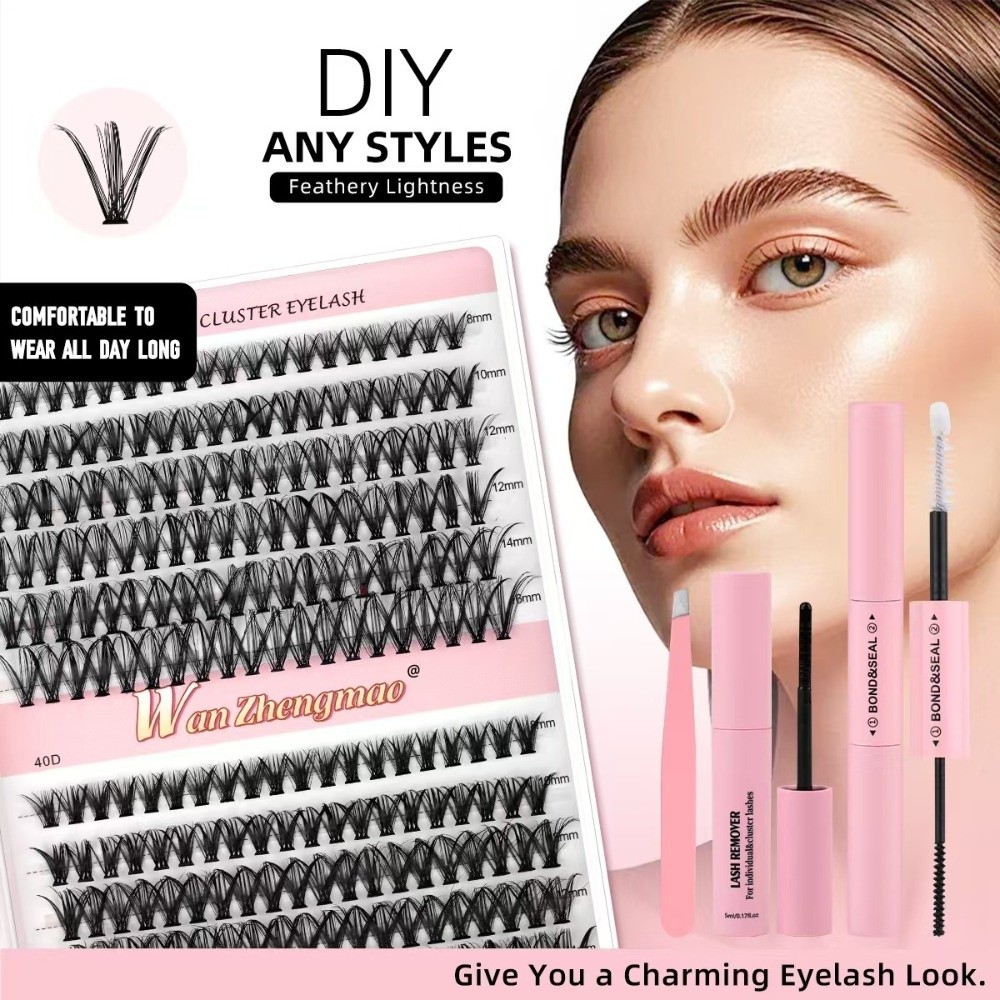 8-16mm Length False Eyelashes  - Eyelash Extension Look 리뷰 및 가격