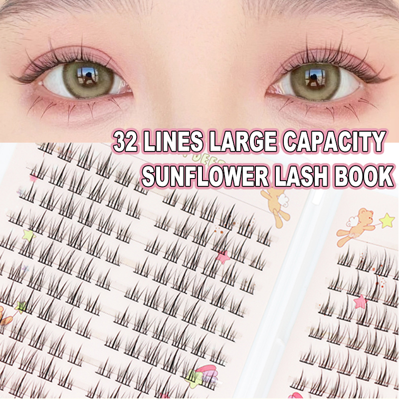 32Rows Eyelash Book High Quali - Eyelash Extension Douyin 리뷰 및 가격