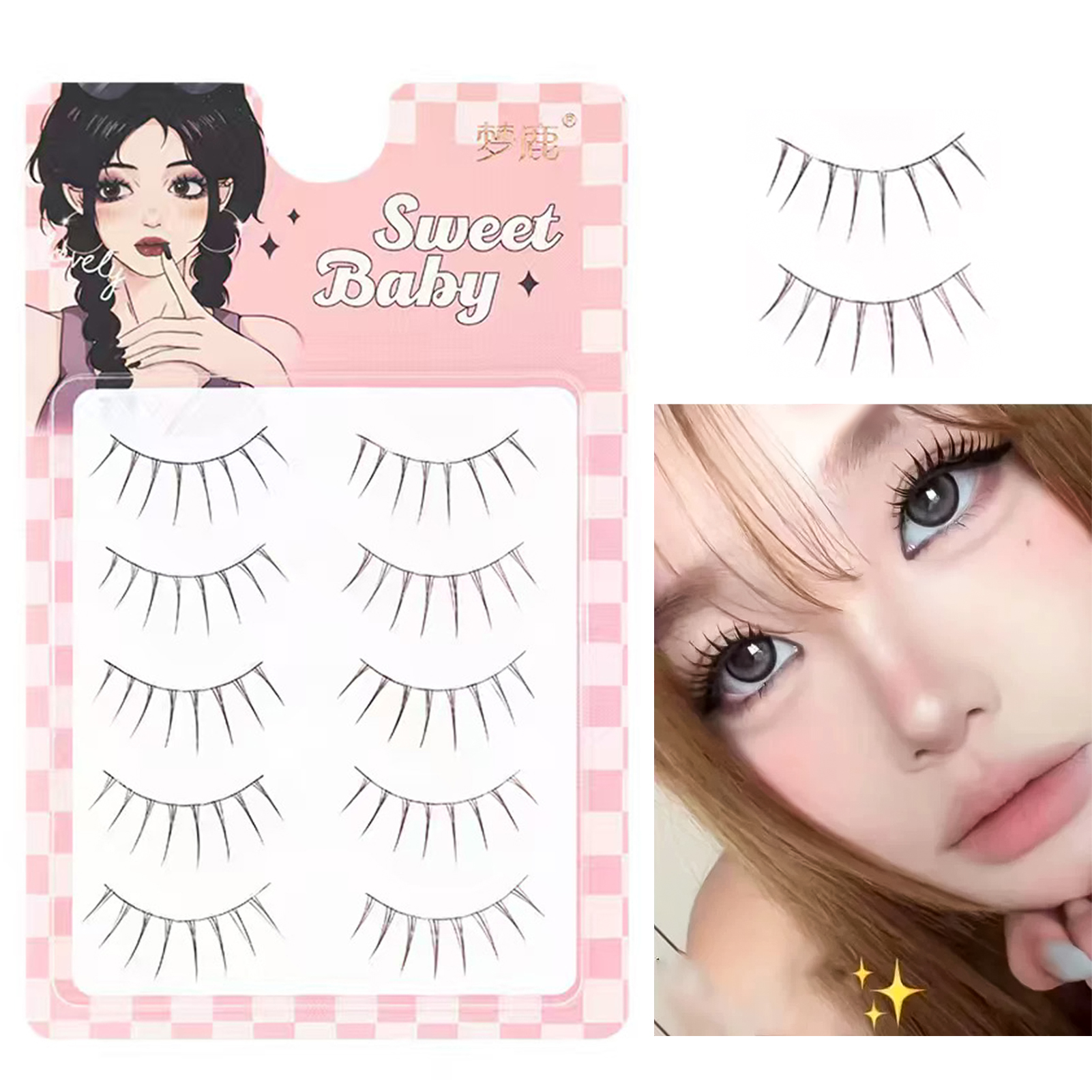 One Piece False Eyelashes Japa - Eyelash Extension Japanese Style 리뷰 및 가격