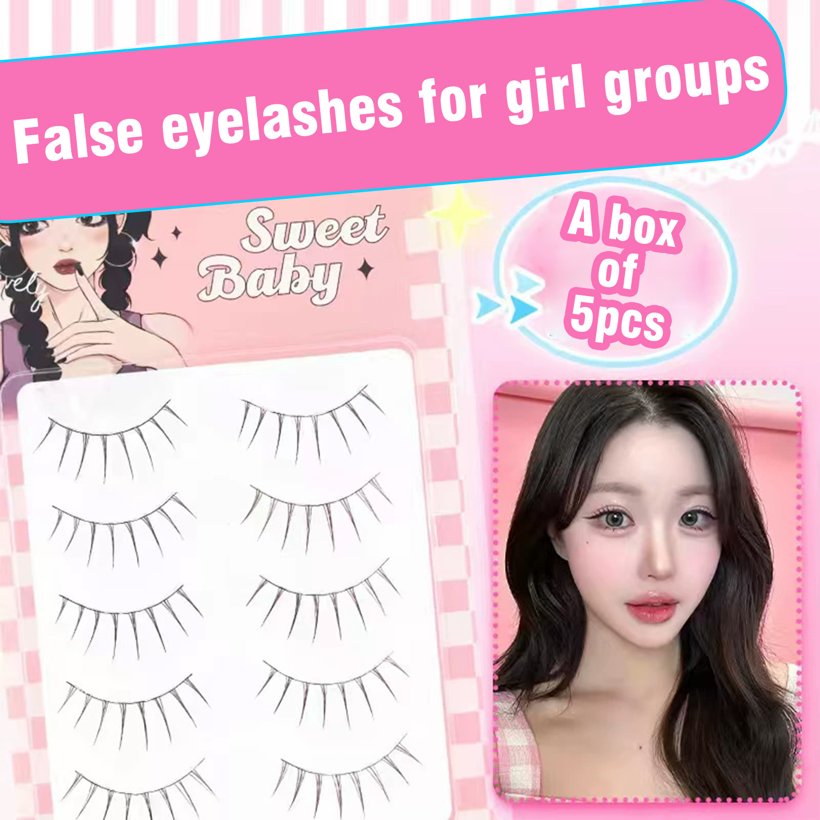 One Piece False Eyelashes Japa - Eyelash Extension Japanese Style 리뷰 및 가격