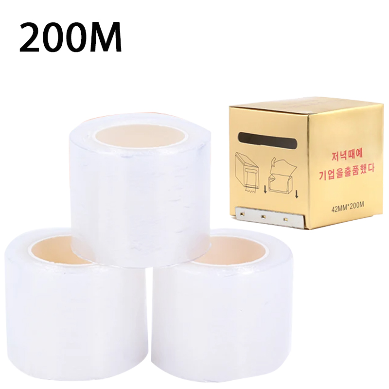 200m Transparent Makeup Film L - Eyelash Extension Look 리뷰 및 가격