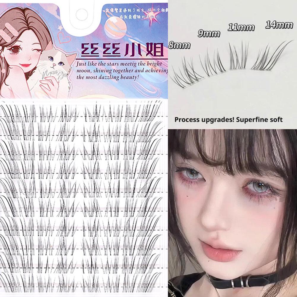 Sunflower Lashes Brown Manga F - Eyelash Extension Douyin 리뷰 및 가격