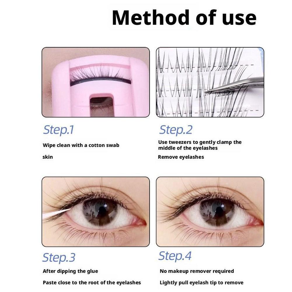 Sunflower Lashes Brown Manga F - Eyelash Extension Douyin 리뷰 및 가격