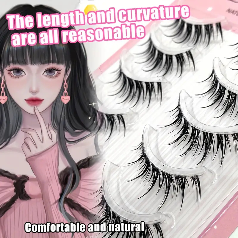 Five Rows Of Natural Whole Fal - Eyelash Extension Japanese Style 리뷰 및 가격