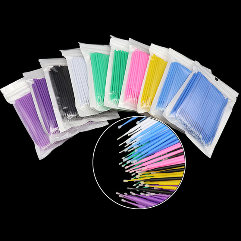 100Pcs Eyelash Cleaning Brush  - Eyelash Extension Cleaning 리뷰 및 가격