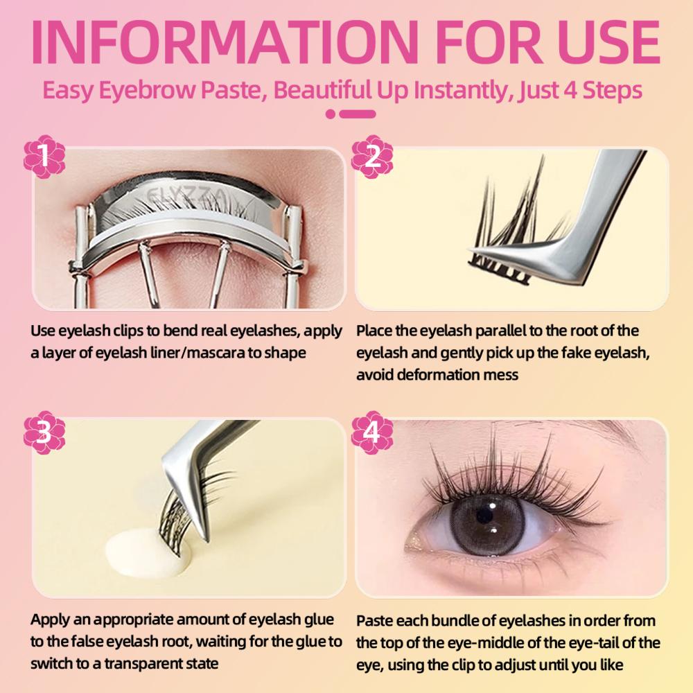Wet Tip Comic Eye False Eyelas - Eyelash Extension Japanese Style 리뷰 및 가격