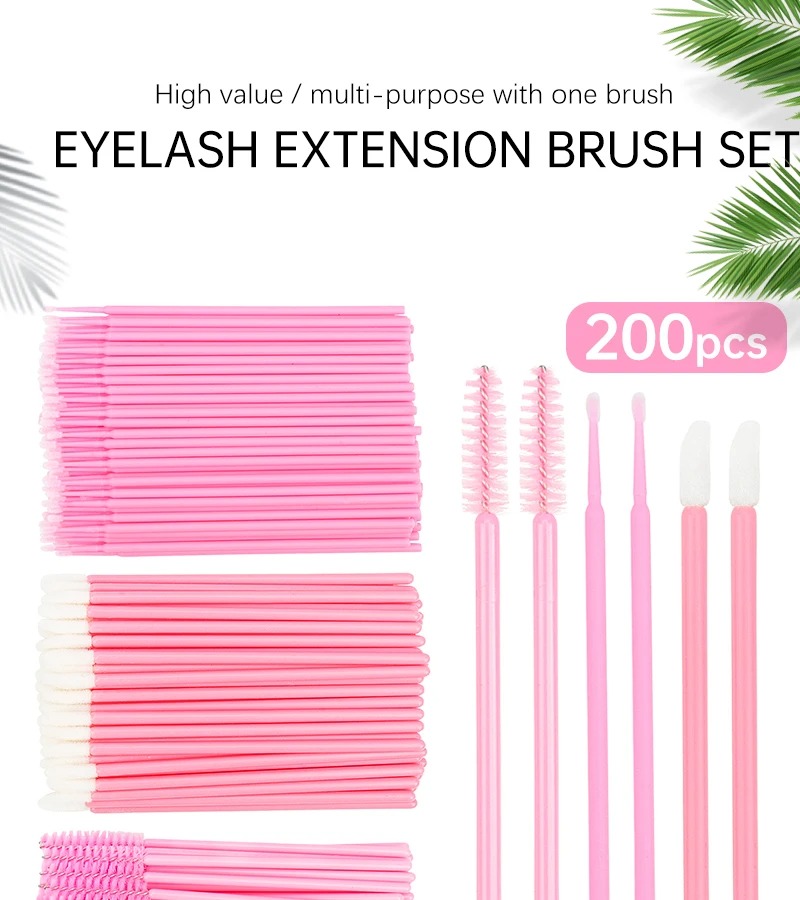 200pcs Lash Extension Micro Ap - Eyelash Extension Cleaning 리뷰 및 가격