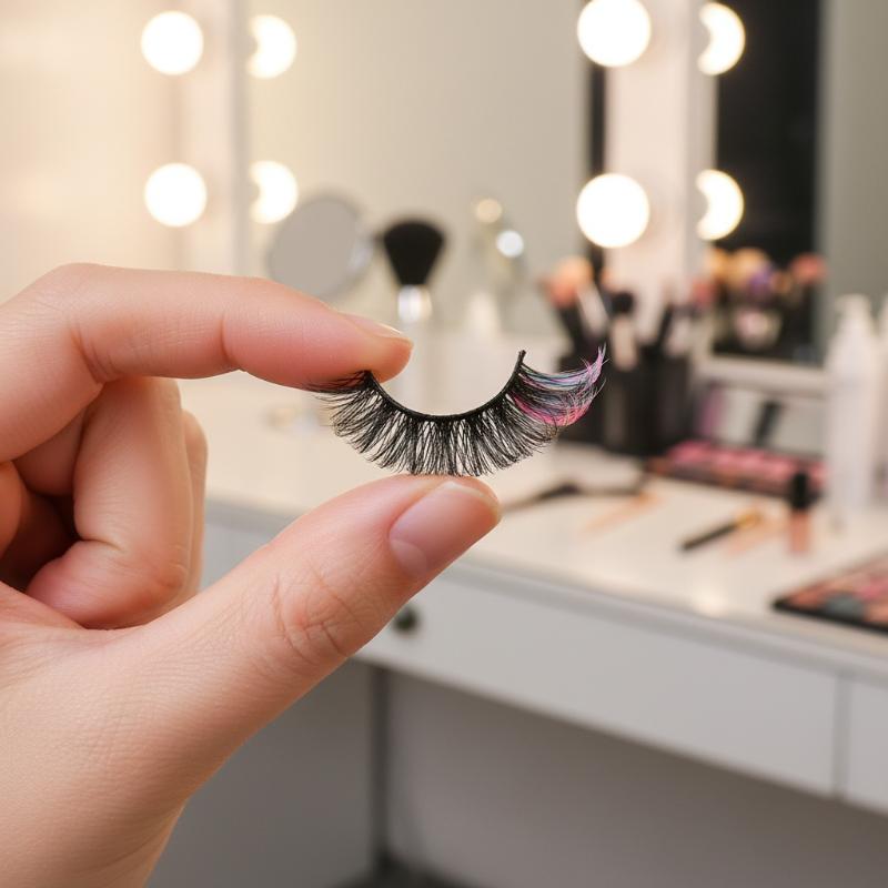 7 Pairs Colorful False Eyelash - Eyelash Extension Volume 리뷰 및 가격